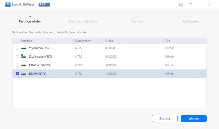 EaseUS BitWiper – Screenshot 2