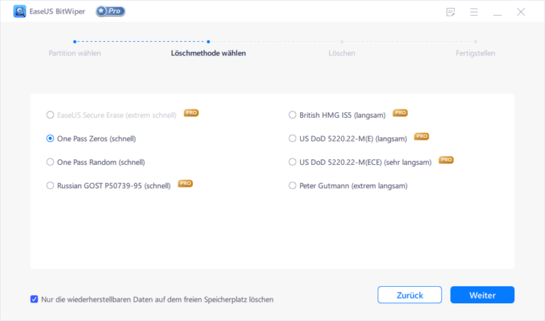 EaseUS BitWiper – Screenshot 3