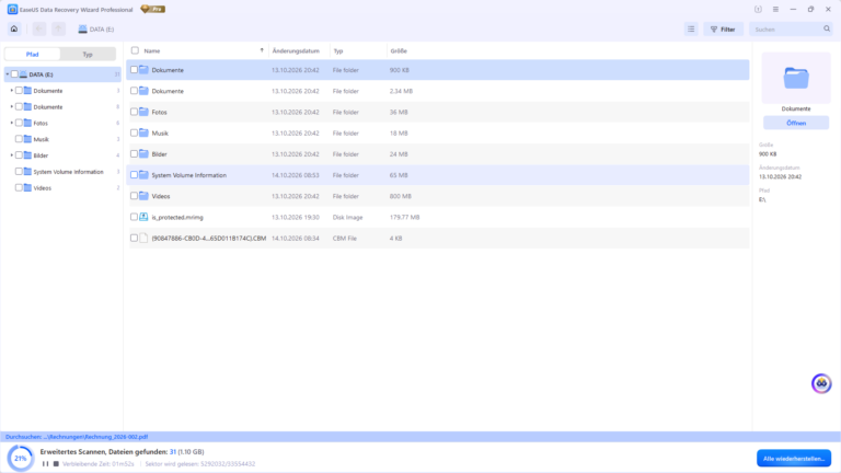 EaseUS Data Recovery Wizard – Screenshot 2