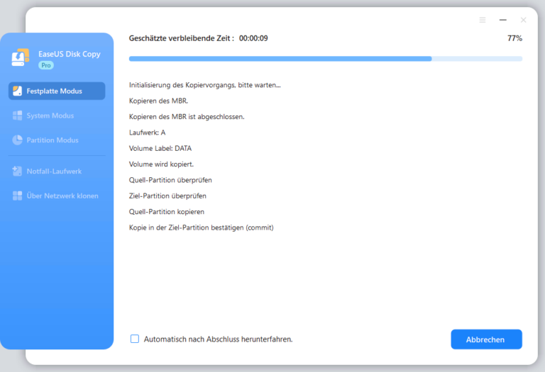 EaseUS Disk Copy – Screenshot 5