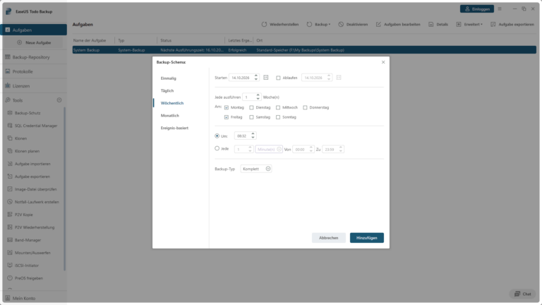 EaseUS Todo Backup Enterprise – Screenshot 3