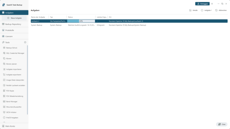 EaseUS Todo Backup Enterprise – Screenshot 4