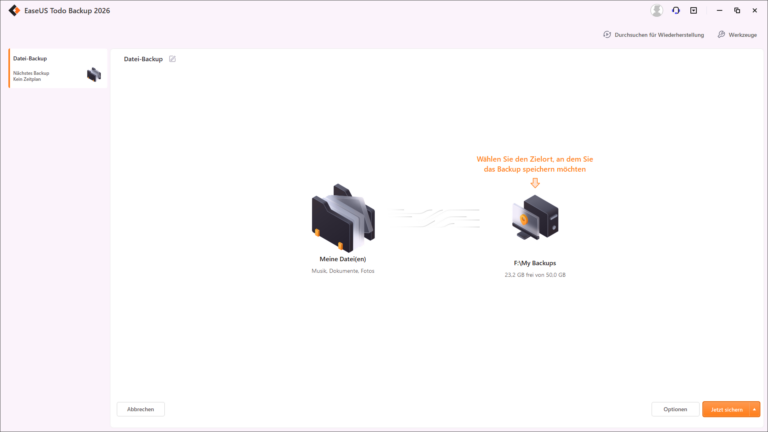 EaseUS Todo Backup Home – Screenshot 4