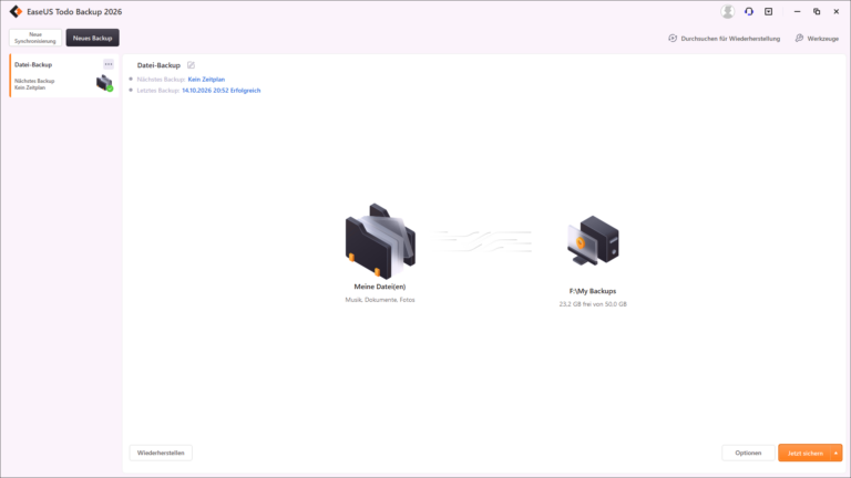 EaseUS Todo Backup Home – Screenshot 6