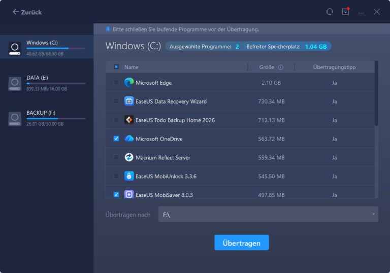 EaseUS Todo PCTrans – Screenshot 2