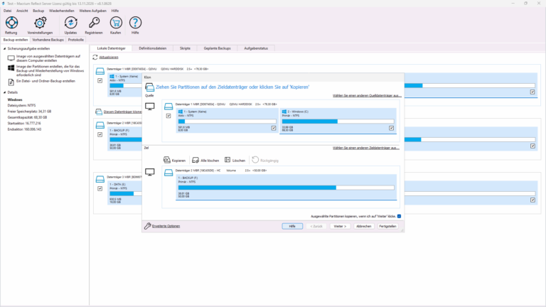 Macrium Reflect Server LTSC 2024 – Screenshot 2