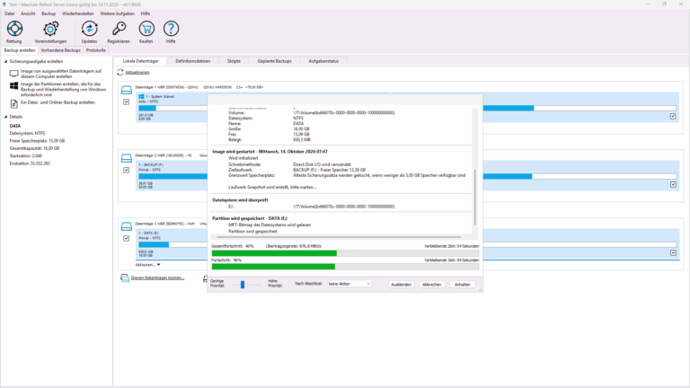 Macrium Reflect Server LTSC 2024 – Screenshot 3