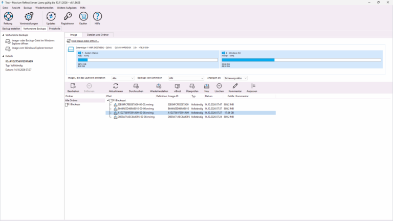 Macrium Reflect Server LTSC 2024 – Screenshot 4