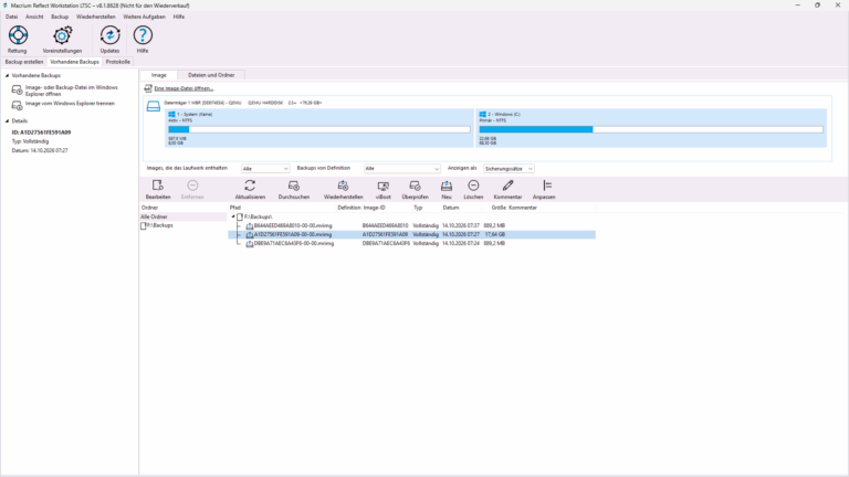 Macrium Reflect Workstation LTSC 2024 – Screenshot 4