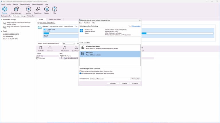 Macrium Reflect X Home – Screenshot 8
