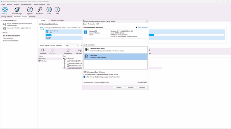 Macrium Reflect X Server – Screenshot 6