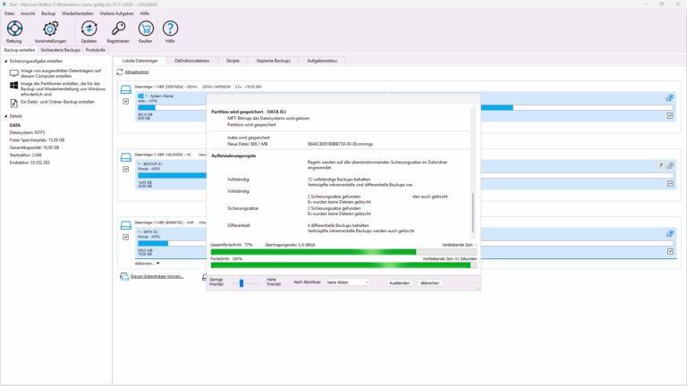 Macrium Reflect X Workstation – Screenshot 3